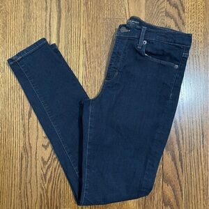 Banana Republic Women's Dark Wash Denim Jeans Sculpt Skinny Size 28/6